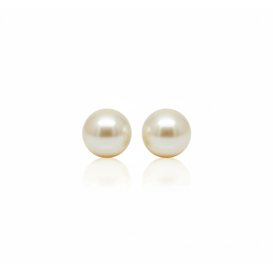 Brinco perola fixo 10mm